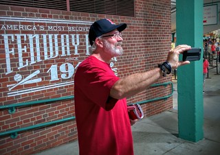 But first, let me take a selfie