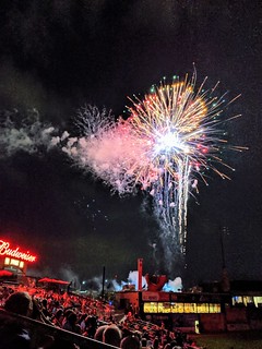 Post game fireworks