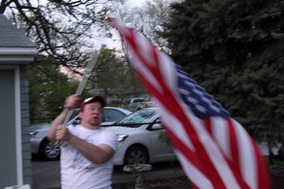 Craig O'brien - A breaking flag ring brings on a face of terror