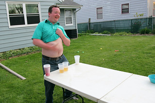 Arthur - Arthur's "psych out" involved him slapping his belly