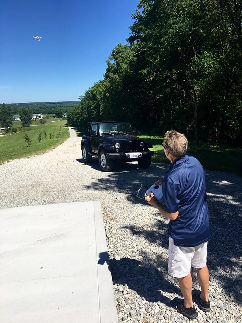 John got a new drone.