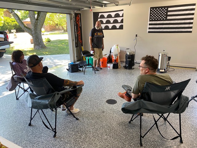 Kickin off another brew