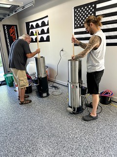 Helpin that water out