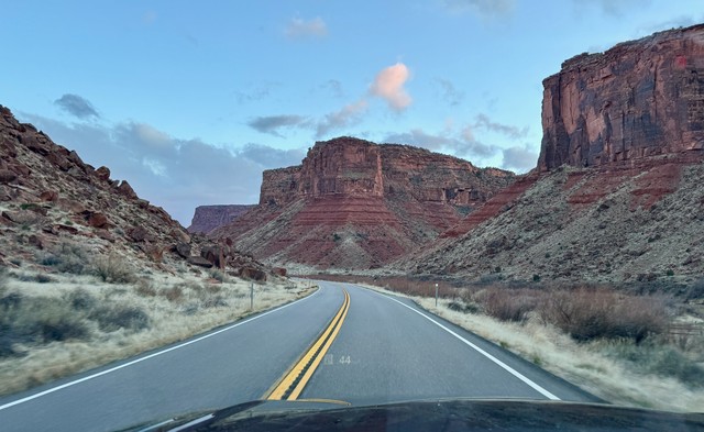 I did not expect highway 128 to be so crazy