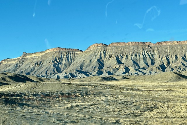 Weird landscape around Grand Junction