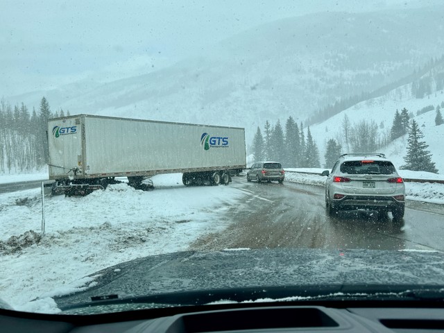 Thanks for setting us back another hour, semi boyz