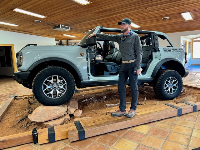 Chris talks about off-roading the Bronco