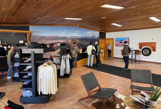 Registered and waiting for the off-roadeo to start