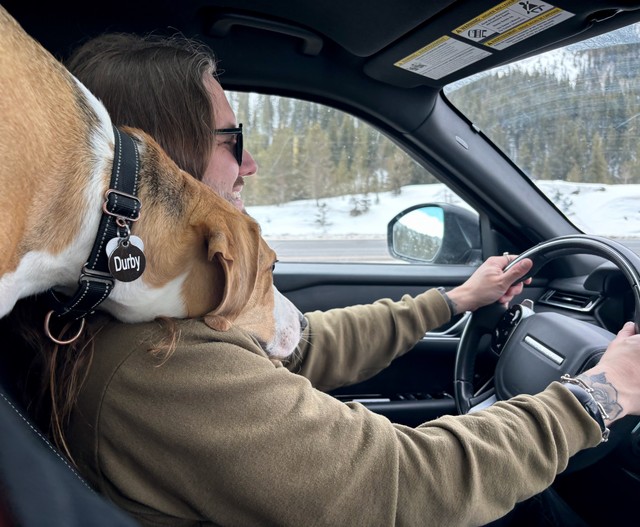 Durby is ready to cuddle