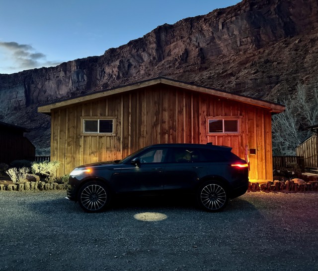 Intended to get to our Moab cabin well before dark... We sorta made it.