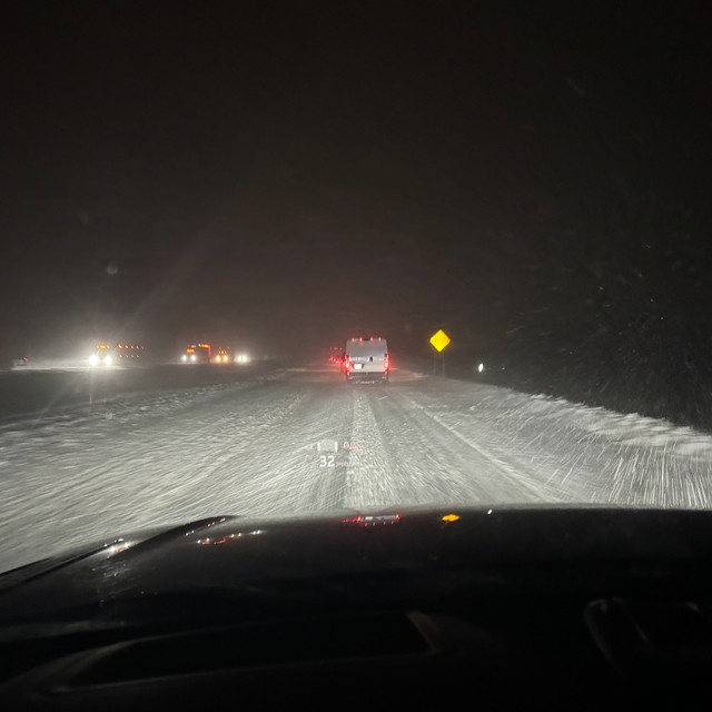 This storm came fast and hard