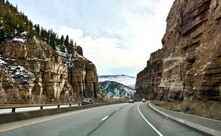 Glenwood Canyon was very cool. I want to drive through again.