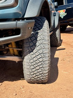 When you run your tires under-inflated full time