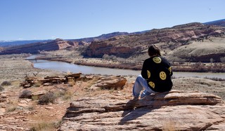 Hangin above the Colorado River