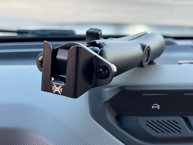 RAM arm with the Tackform CB Mic Mount