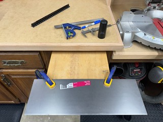 Gonna try to fabricate a little Midland Ghost antenna mount outta this metal