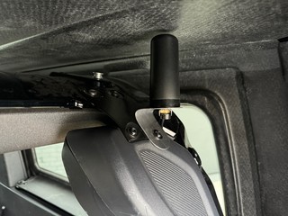 Test fitting the mount