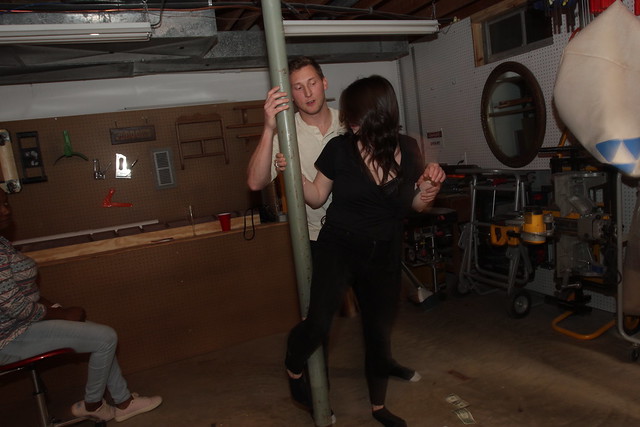 turns out, pole dancing is not easy