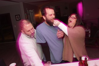 Becky - lol. snackin!