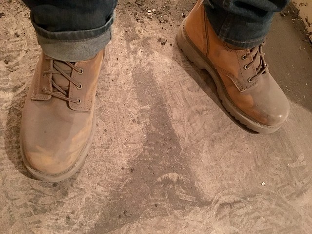 Mom got me these boots for Christmas. They saved my toes a couple times today.