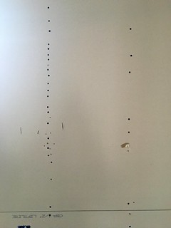 I really hope this sheet of drywall stays put.