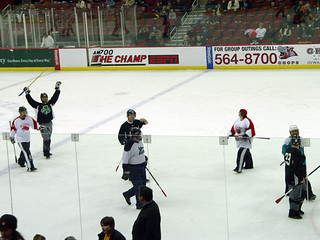 Broomball - Woooo!