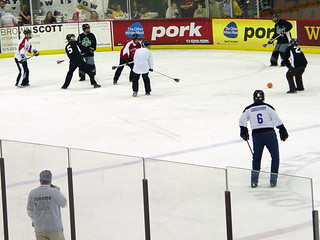 Broomball - Pass to Zach