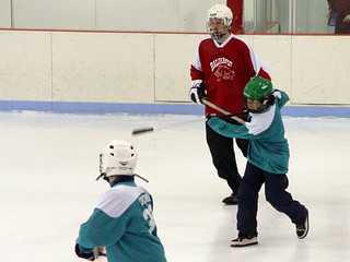Broomball - Triple B's Vs. Ballhawgs
