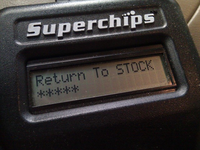 Accidentally put low octane fuel in my truck... temporarily removing my tune. :(