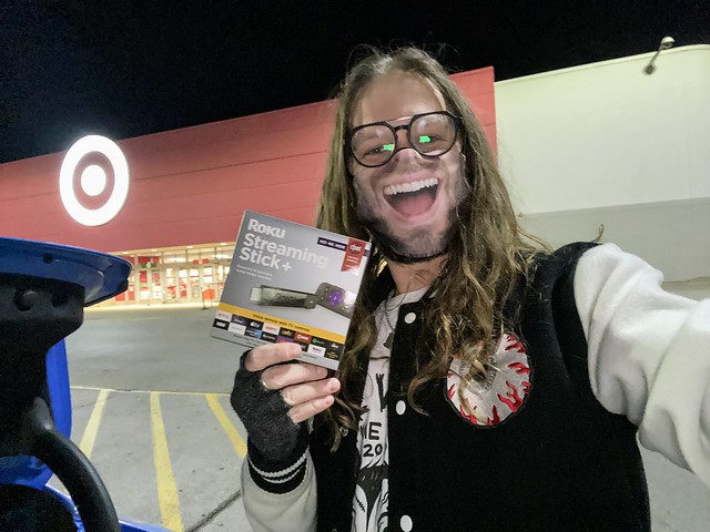 Just bought electronics at a store like it’s 2001