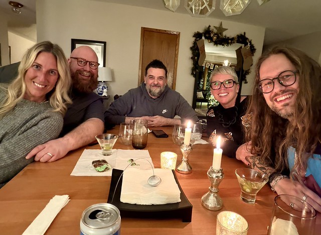 Dinner with Trent, Maurizio and Maella