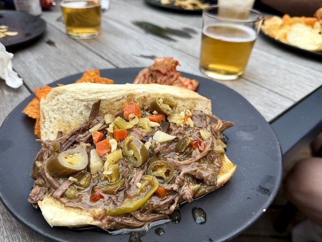 Homemade Italian beef time