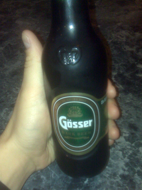 Gosser was a good dark Austrian beer