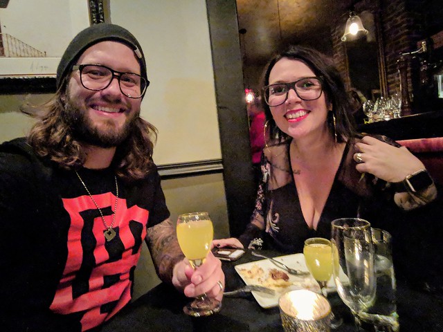 Dinner. Drinks.