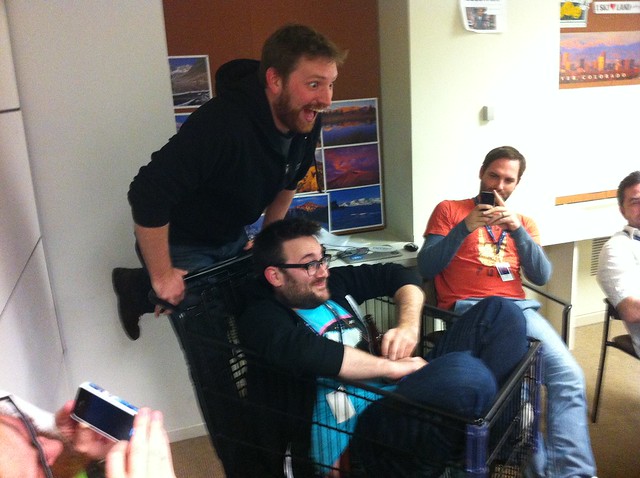 Where did this shopping cart come from?