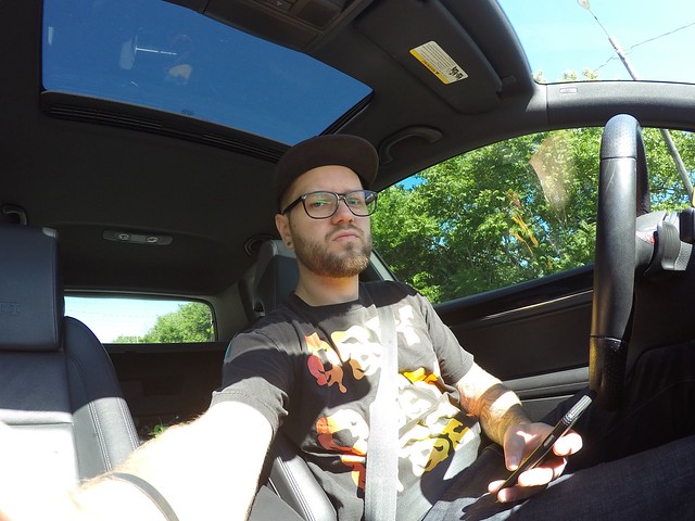 Testing out the GoPro