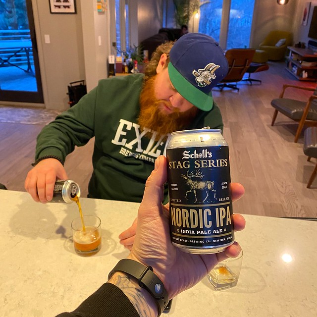 When Craig visits, he brings gifts