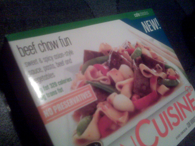 That beef chow actually was pretty fun.