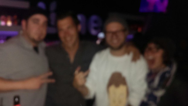 Best buds. Fun night. Great pic!