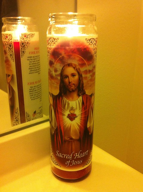 I bought a Jesus candle