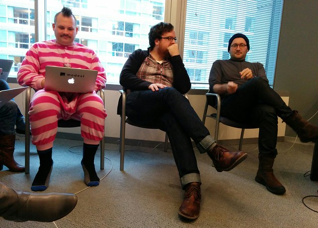 Just havin a meeting...