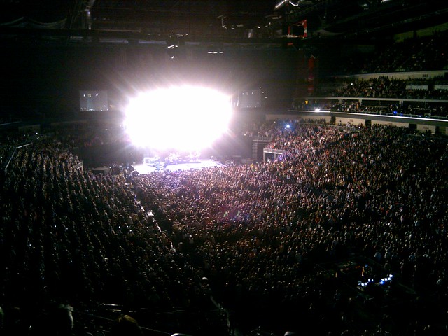 Elton John starts.