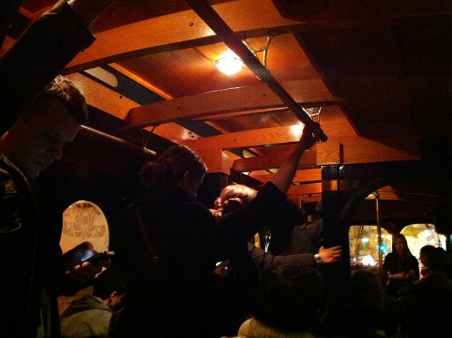 Trolley to the rally