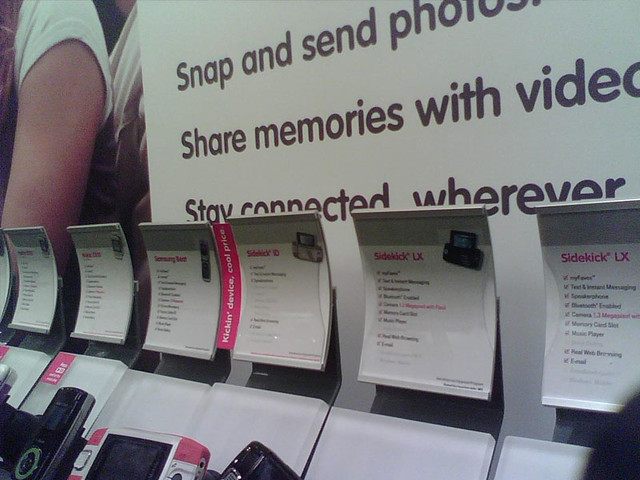 Photo from the Sidekick LX - still crappy.