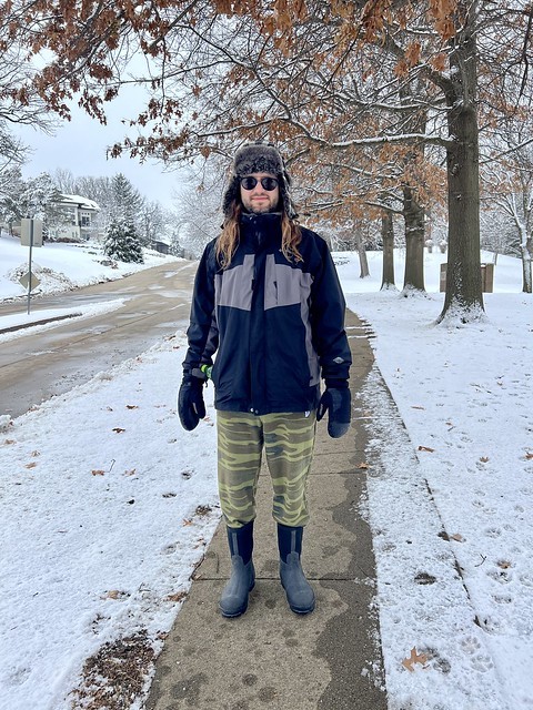 Kari made me get outta bed for a walk