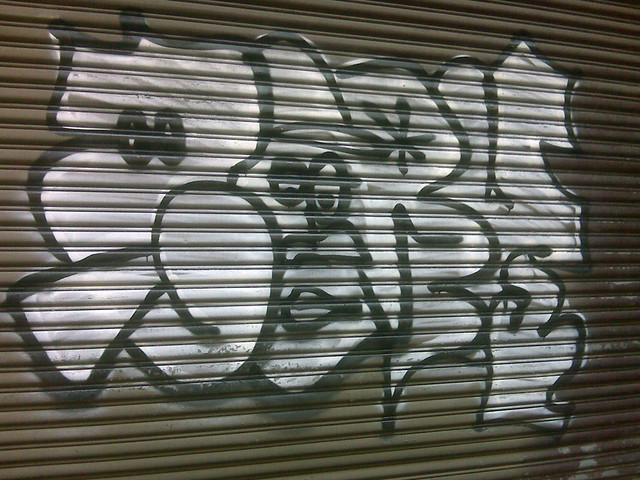 Grafiti in the SkinnyCorp Alley