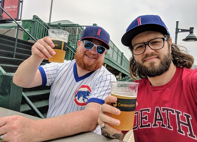 Hangin in the outfield