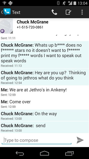 Chattin with Chuck
