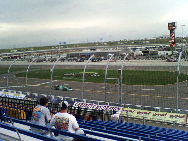 At the Iowa Speedway