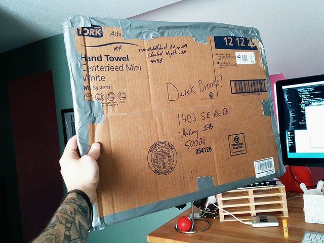 So, I got a letter in the mail from @PilonMitchell...